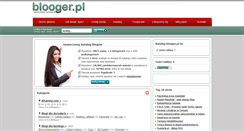 Desktop Screenshot of blooger.pl